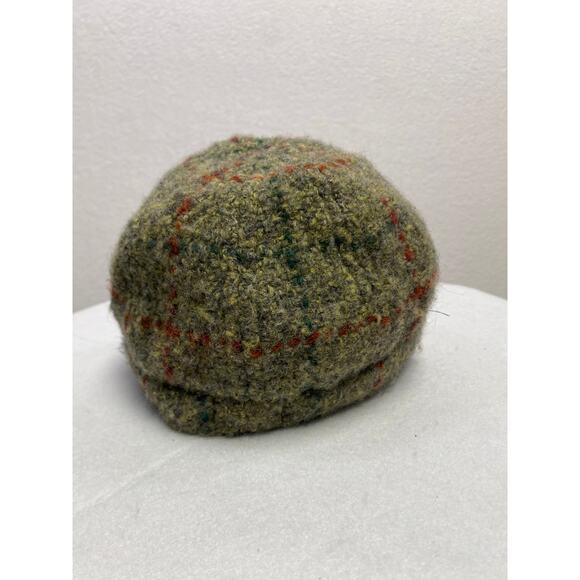 Branigan Weavers Irish Tweed Cadet Cap Hat Wool Alpaca Plaid Made in Ireland - Picture 5 of 10